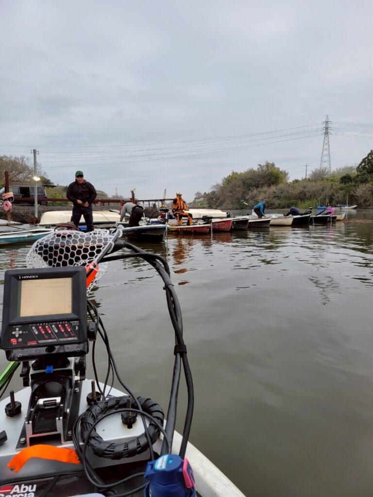 第一線　長門将監川