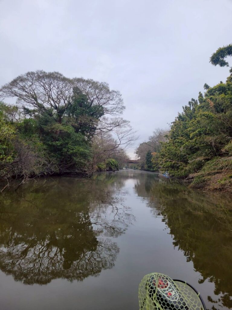 第一線　長門将監川